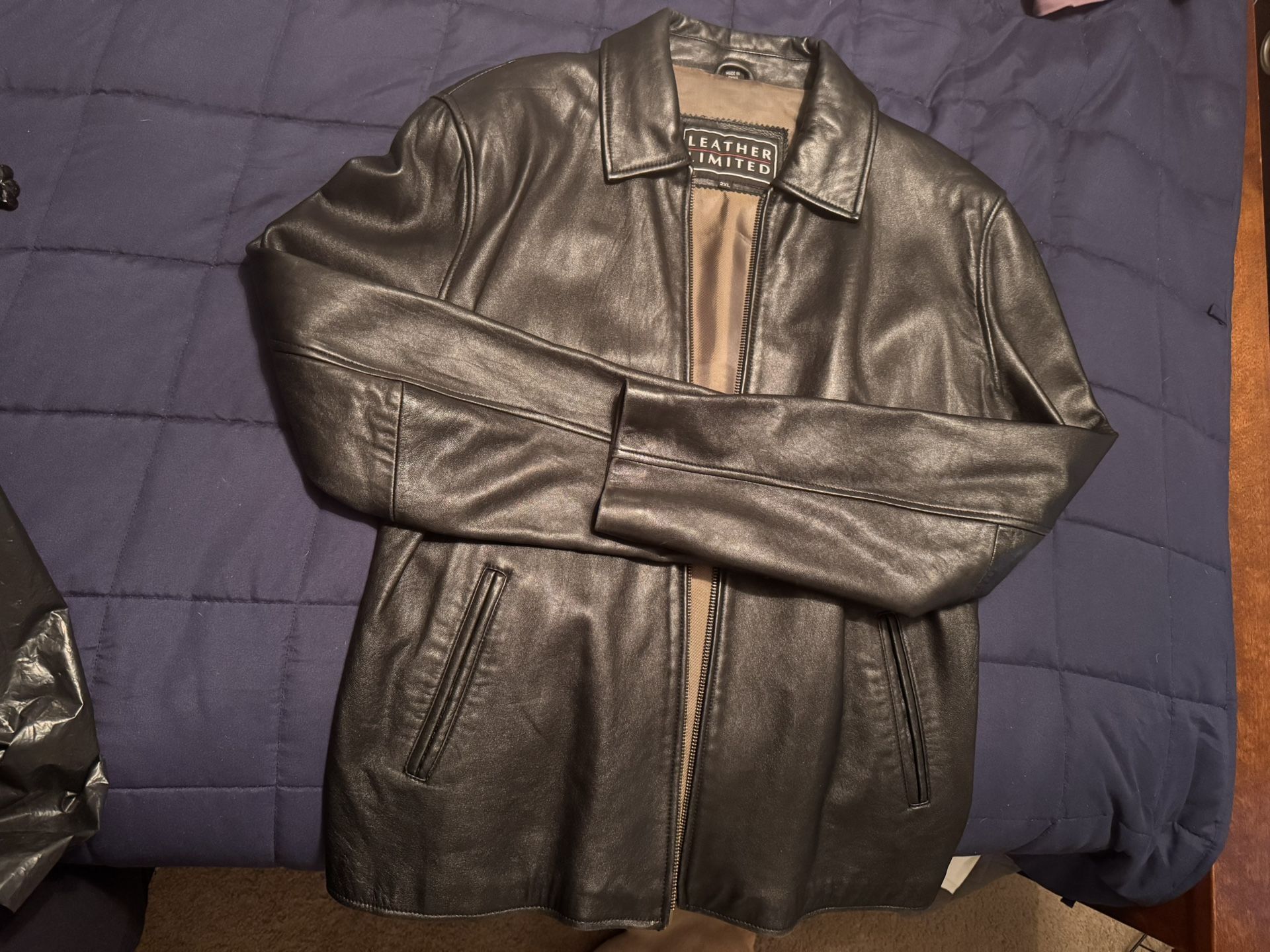 Lightweight Leather Jacket