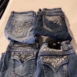 Shorts And Capri Miss Me Size 28 Like New $45 Each 