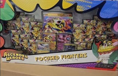 Ascended Heroes Focused Fighters Premium Collection Factory Sealed