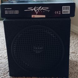 12" SUBWOOFER,BOX AND AMP