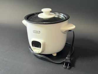 Dash Small Mini Compact Rice Cooker, 2-Cup Removable Ceramic Nonstick Pot
