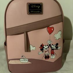 Loungefly Backpack Disney Valentine Mickey Minnie