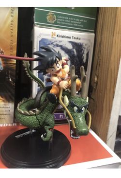 Goku on dragon