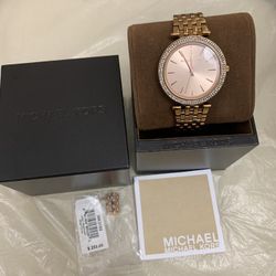 Michael Kors Rose Gold Watch Michael Kors Darci Watch Pre-loved