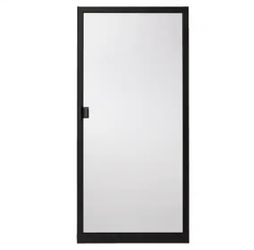 Andersen. 35-1/8 in. x 77-9/16 in. 200 Series Black Perma-Shield Gliding Patio Door, Aluminum Insect Screen