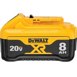 DEWALT 20V MAX* XR Battery, 8.0-Ah