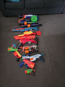 Nerf and X-Shot Foam Blaster Lot