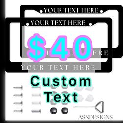 License plate Frames