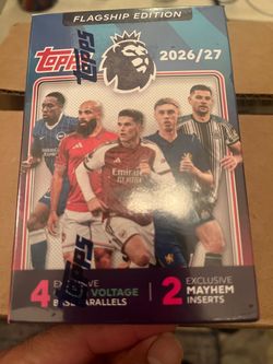 2026/27 Topps English Premier League EPL Flagship Edition Blaster Box FACTORY SEALED