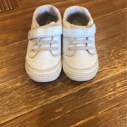 Stride Rite White Tennis Shoes