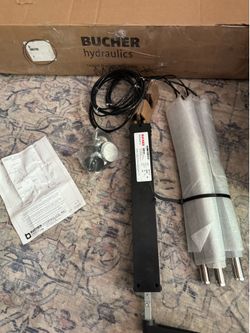 DYNA-LIFT Hydraulic Lift Kit: 12 in Stroke, Manual, 1,000 Ib System Load Rating, Foot with Glide