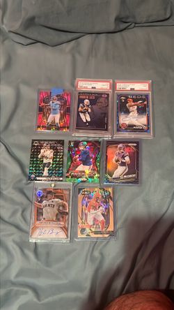 Football baseball card lot