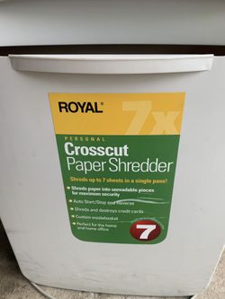 7 Page Paper Shredder