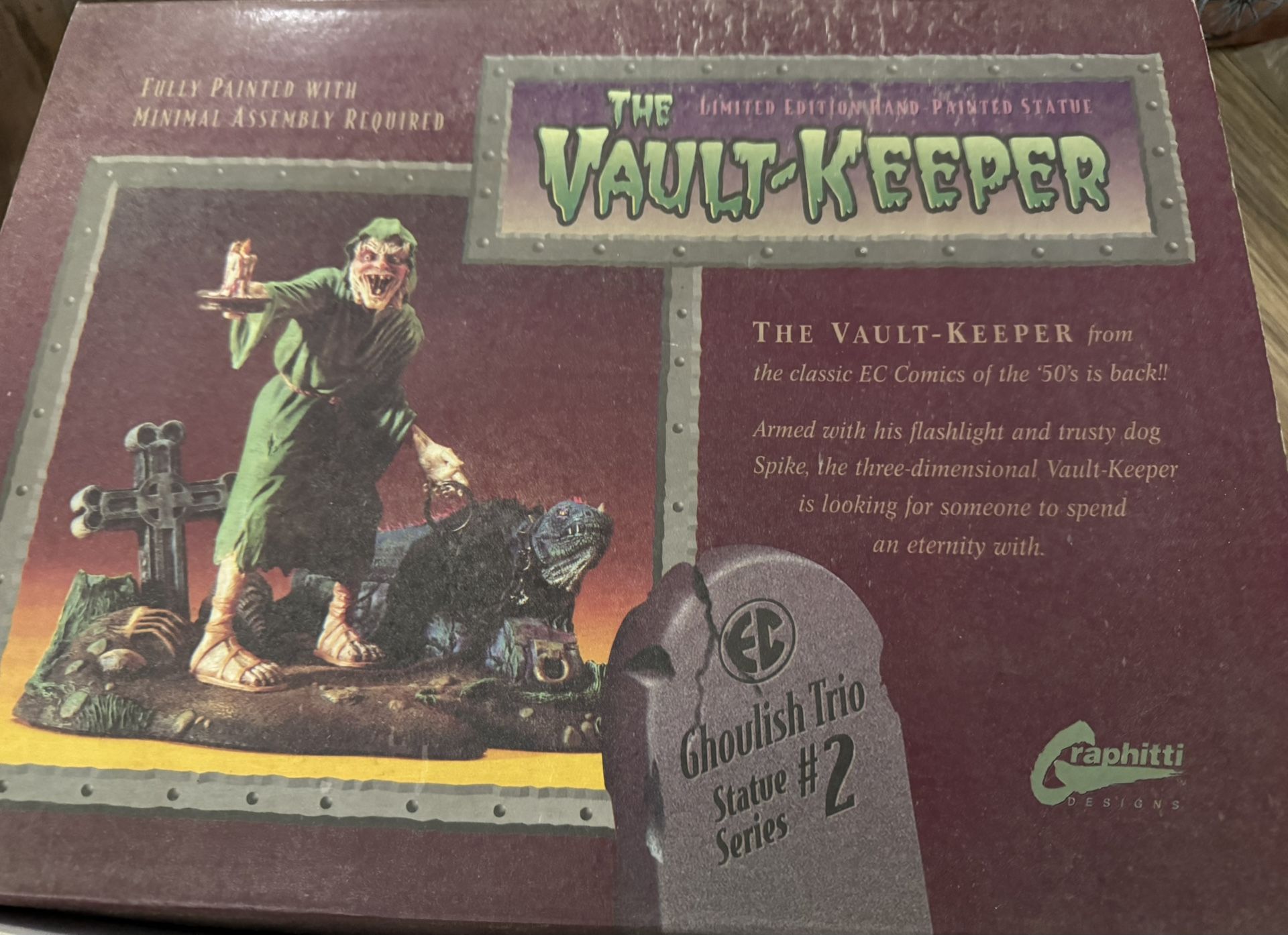 The Vault Keeper Tales From The Crypt Comic Horror Statue Ghoulish Series 2 New NIB