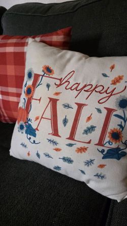 Happy Fall Decorative Throw Pillow