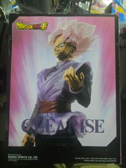 Dragon Ball Super Clearise Super Saiyan Rose Goku Black Figure