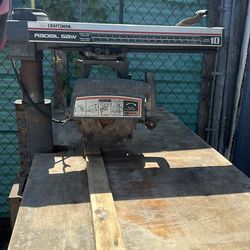Craftsman 10” Radio Saw
