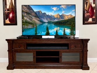 Wood TV stand - Mesa de TV de Madera