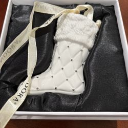 Pandora 2012 Limited Edition Christmas Stocking Boot Porcelain Ornament