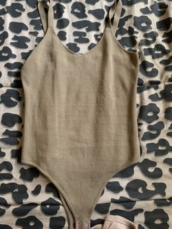 Beige bodysuit