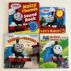 Thomas the Train Board Books with Noise, batteries required
