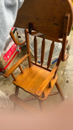 High chair from the 50’s