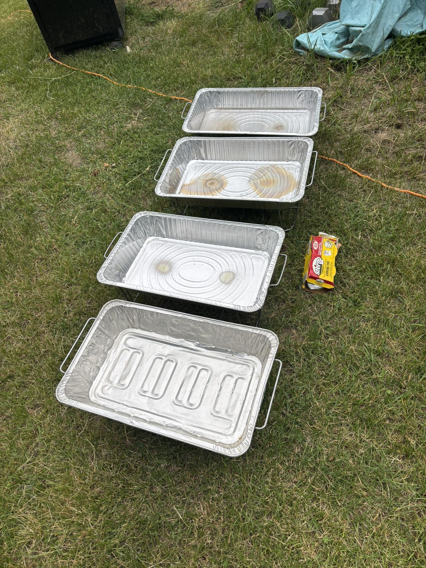 Chafing Dish Racks 20x12 In Pans. + One Stereo With Each.