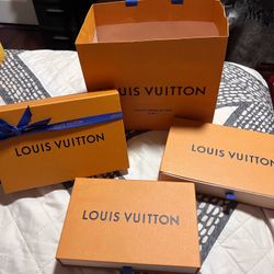 Louis Vuitton Empty Boxes and Bag