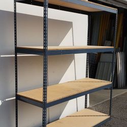 Garage Shelving 72 in W x 24 in D Bin Box Container Storage Racking Stronger Than Homedepot Lowes Or Costco Delivery & Assembly Available 