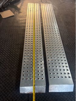 5ft multi-purpose aluminum Ramps wheel chair / lawnmower/ motorcycle rampas de 5 pies 880lbs capacity