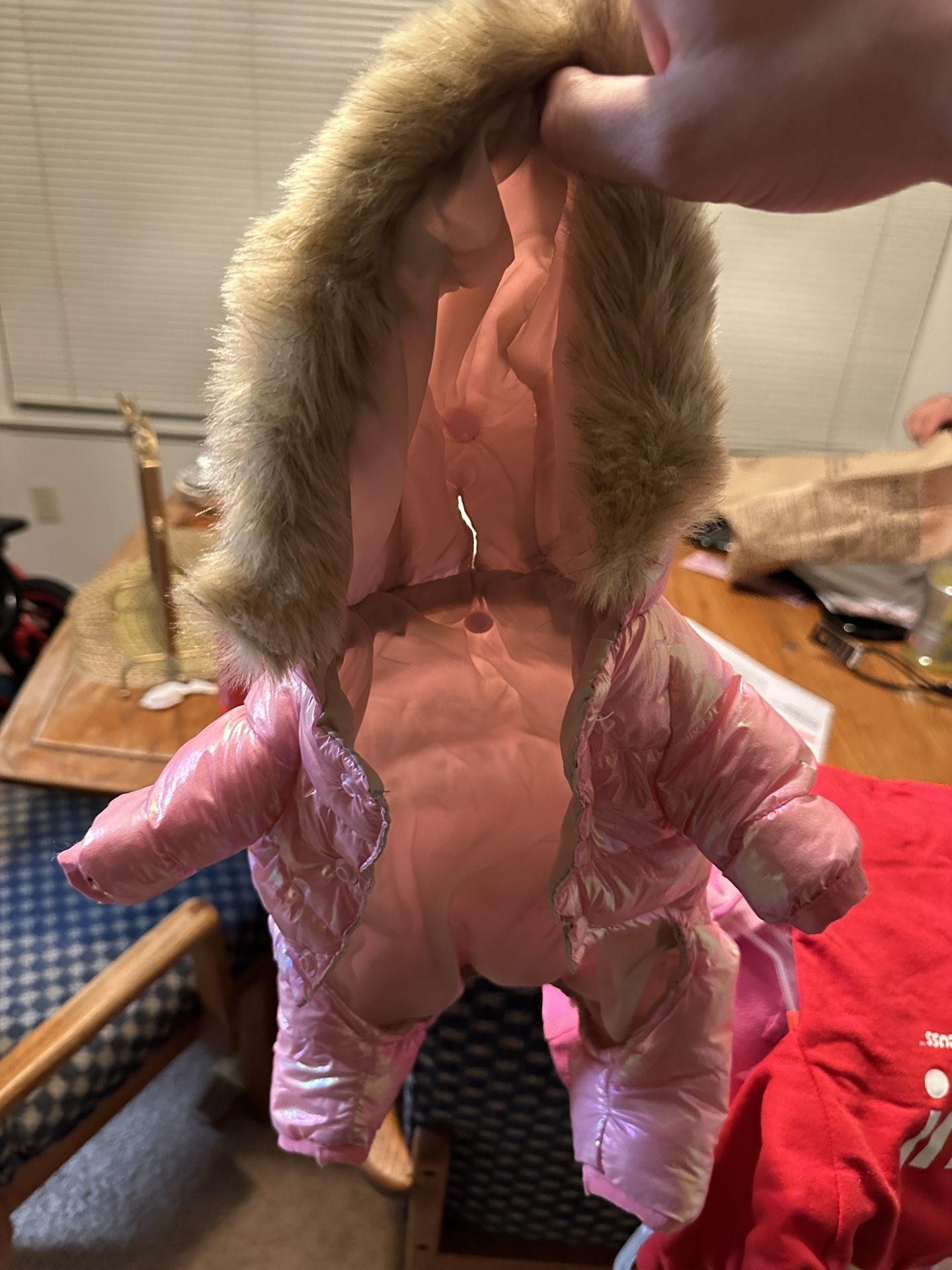 Small Dog Fur Jacket