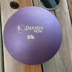 Danskin Medicine Ball 8lbs 
