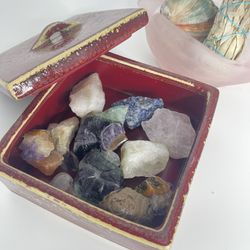 Gemstone Crystals Lot