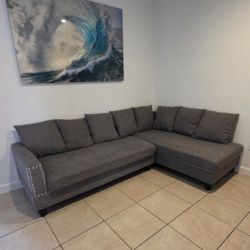Sectional Sofa. Free Delivery 🚚 