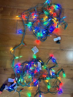 Multicolor Christmas Lights 