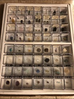 Minerals, Gems & Stones Perky Boxes 56x