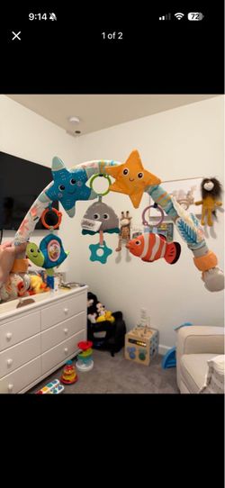 Jollybaby clip on arch for cribs / bassinet