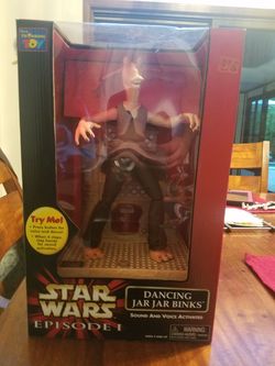 Star Wars Episide 1 Dancing Jar Jar Binks