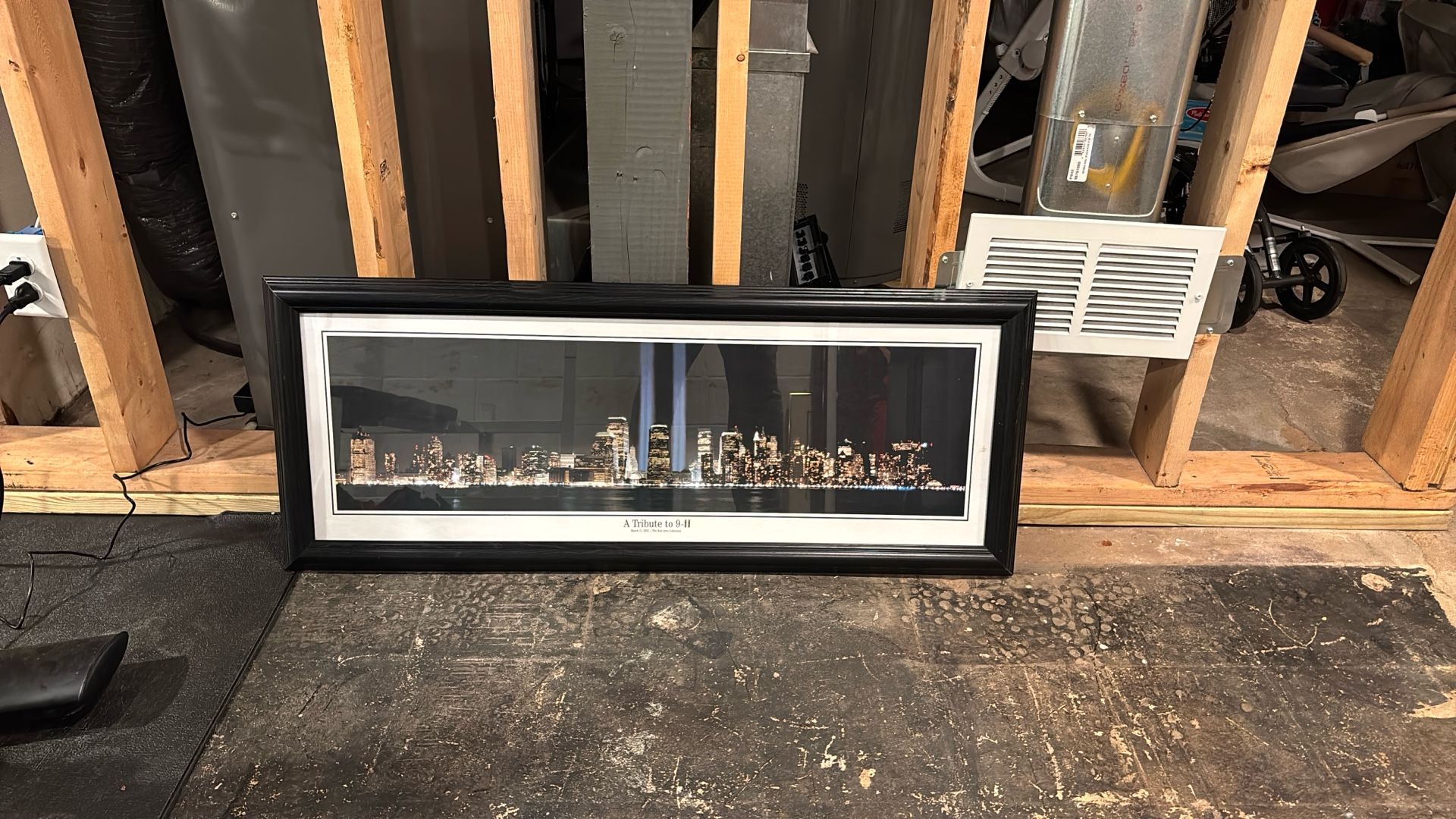 A Tribute To 9/11 Framed Picture