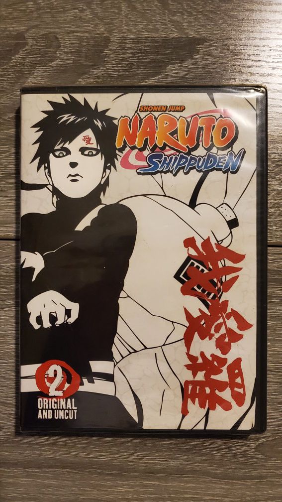 Naruto Shippuden Vol. 2, Brand New DVD, Sealed Japanese and English