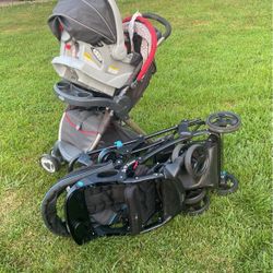 Baby Stroller And Car Seat 