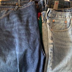 Big  Men’s Jeans And Shorts 