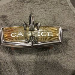 71 caprice grille emblem.
