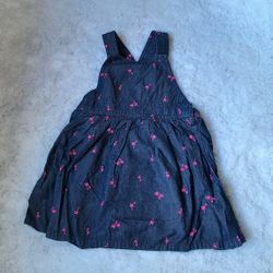 Carters Flamingo and Palm Tress Dress Size 12 Months