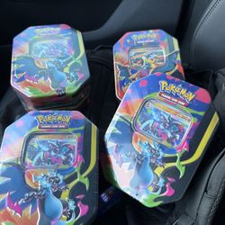 “Pokemon Mega Charizard X/Y EX Tin Sealed XY Era”