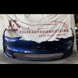 2021-2022-2023-2024-2025 TESLA MODEL S FRONT BUMPER OEM