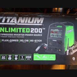Titanium Unlimited 200 Multiprocess Welder