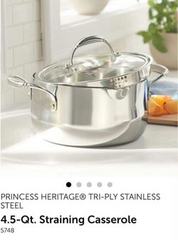 Princess House Tri-Ply 4.5 qts