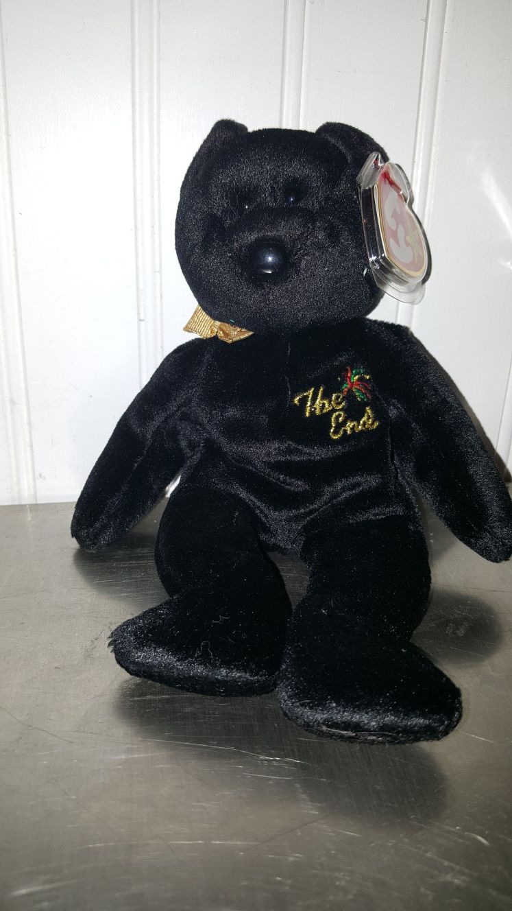 Ty Beanie Baby. The end 1999