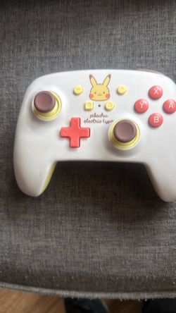 Pikachu electric type Nintendo controller